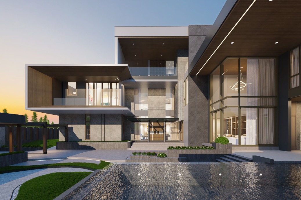 3D render พรีเซนต์ลูกค้า