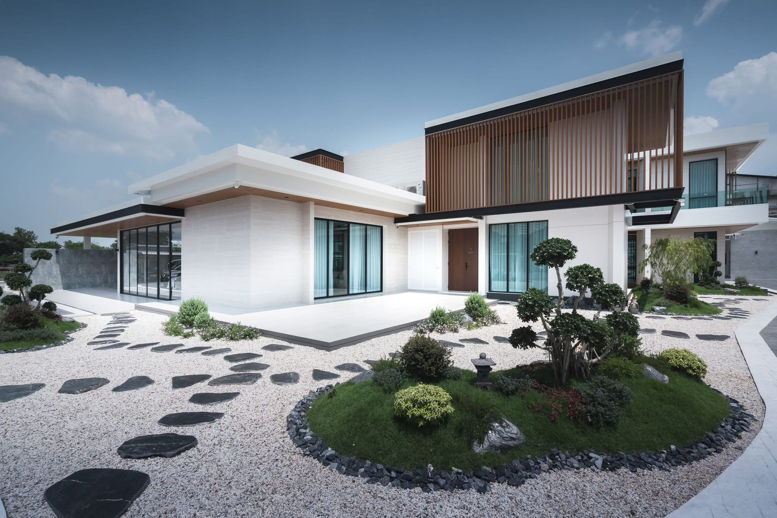 บ้านสวนหิน Zen completed