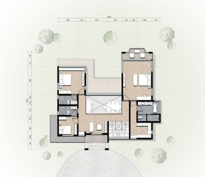 Modern Contemporary · M4 แปลน 2