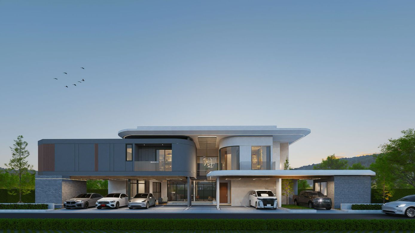 แบบบ้าน Modern Freestyle · L6