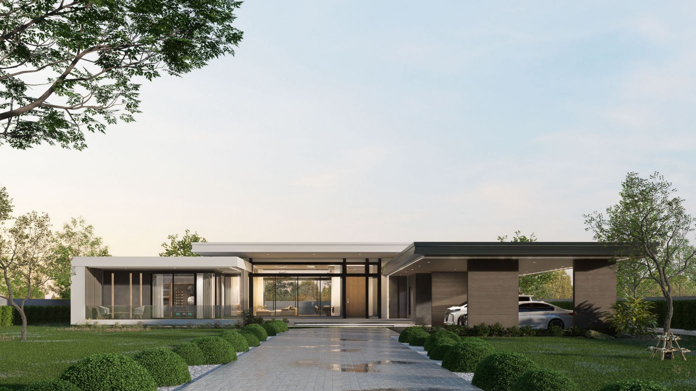 แบบบ้าน Modern Luxury · L10