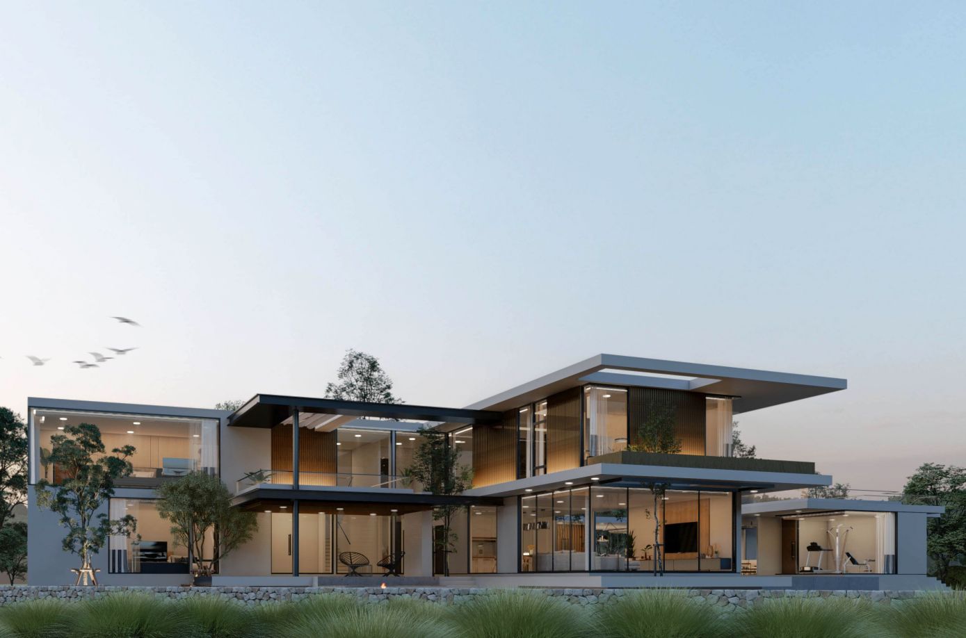 แบบบ้าน Modern Luxury · L4