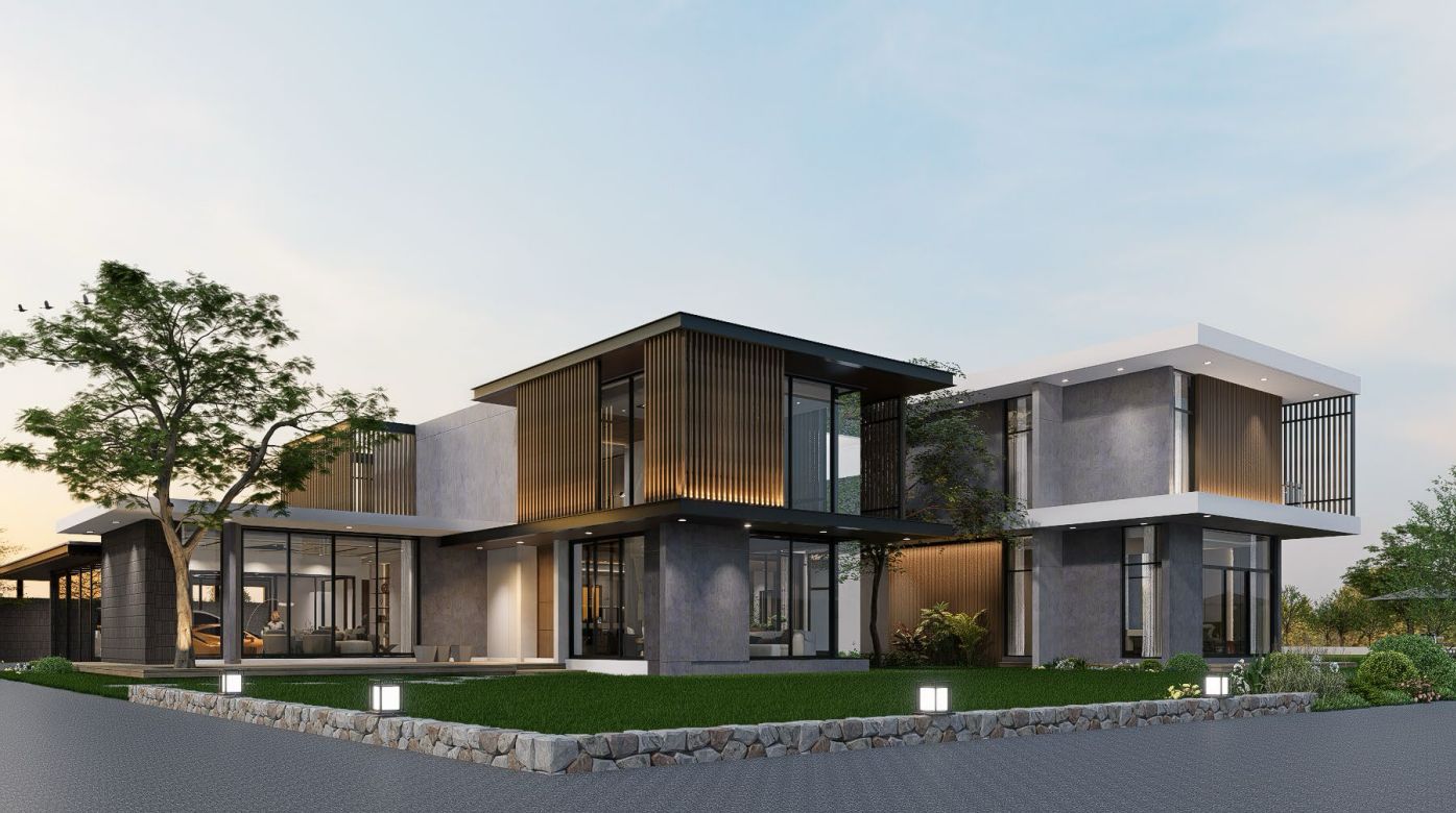 แบบบ้าน Modern Luxury · L8