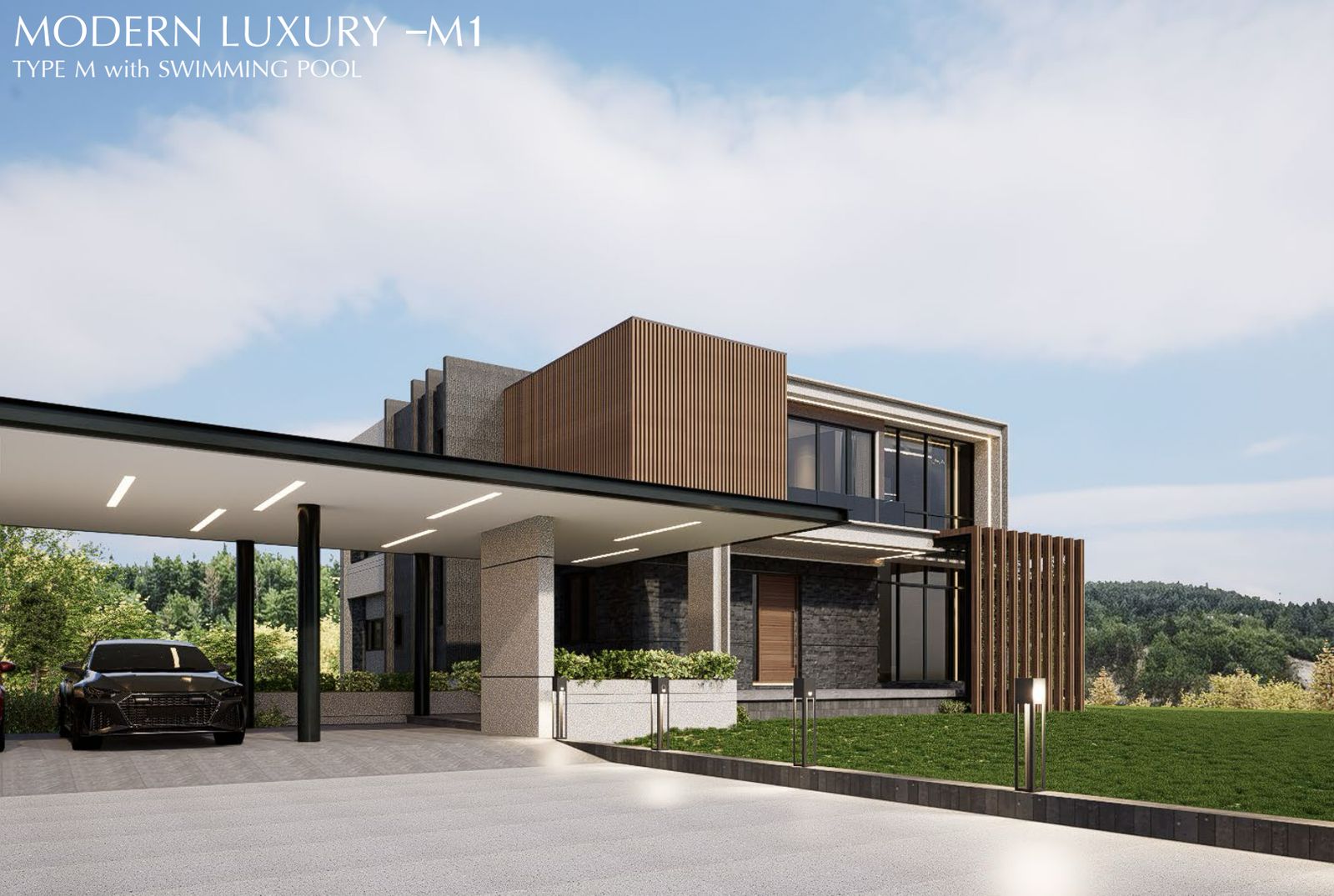 Modern Luxury · M1 ภาพทัศนียภาพ 3