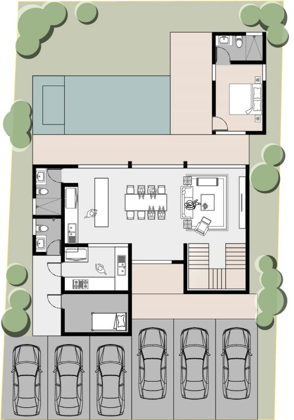 Modern Luxury · M2 แปลน 1