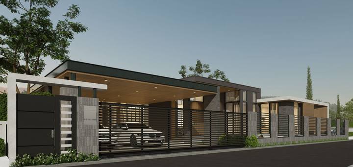 แบบบ้าน Modern Luxury · M3 403 ตร.ม.