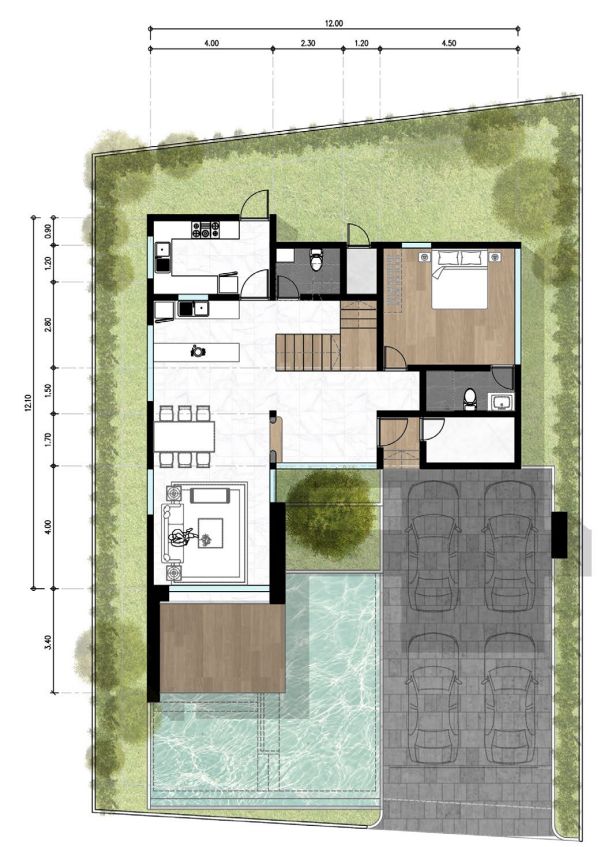 Modern Luxury · S2 แปลน 1