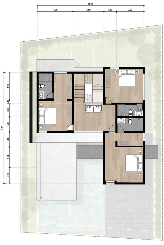 Modern Luxury · S2 แปลน 2