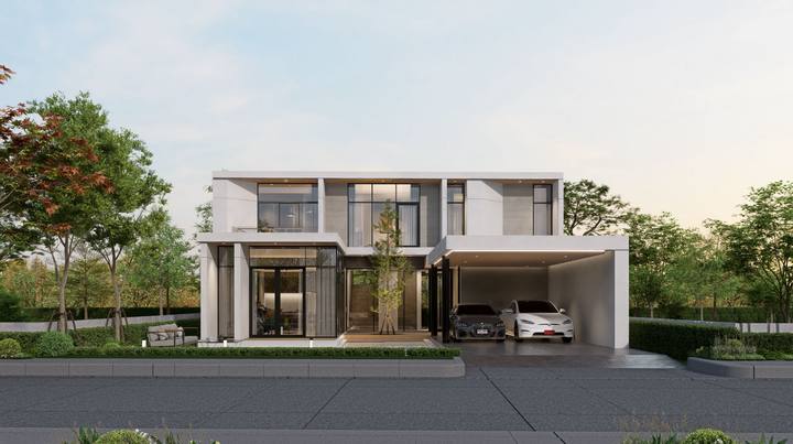 แบบบ้าน Modern Luxury · S3 289 ตร.ม.