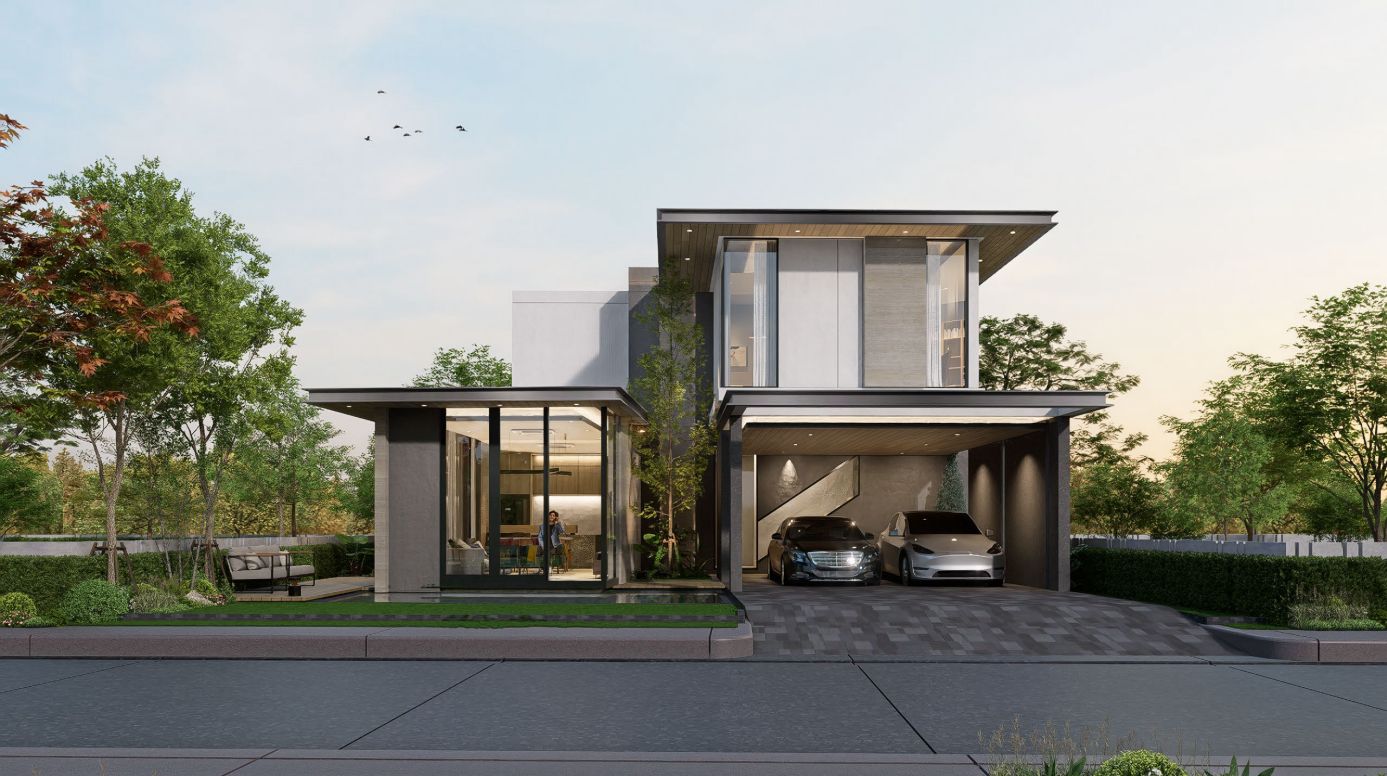 แบบบ้าน Modern Luxury · S4