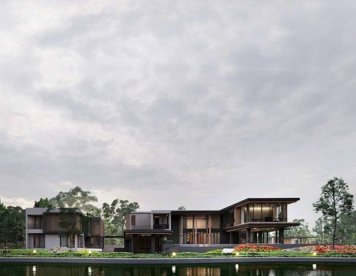 แบบบ้าน Modern Luxury · XL2 1,645 ตร.ม.