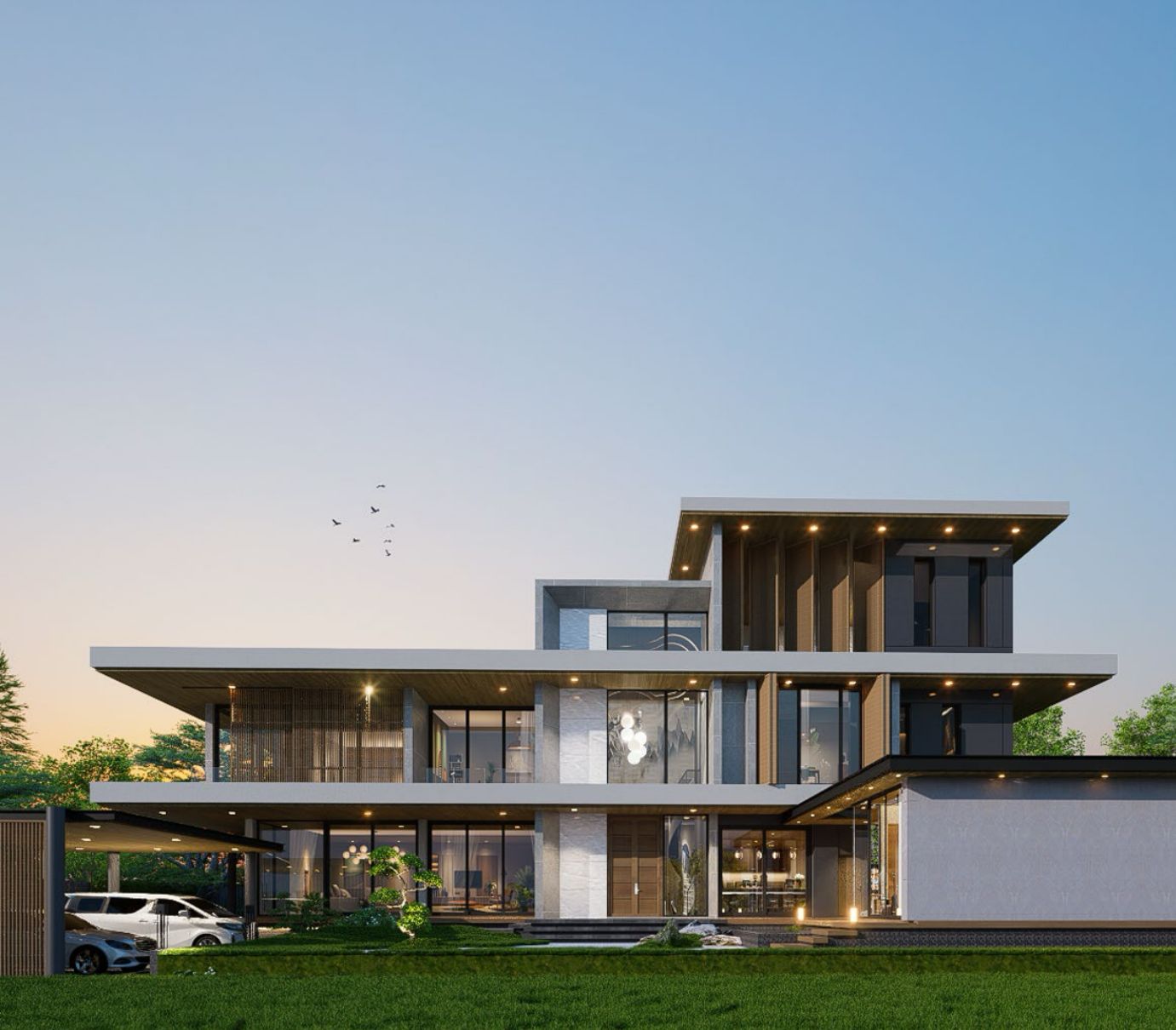 แบบบ้าน Modern Luxury · XL4