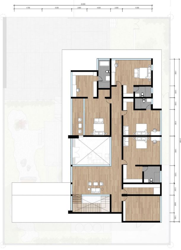 Modern Tropical · Minimal Japanese · L1 แปลน 2