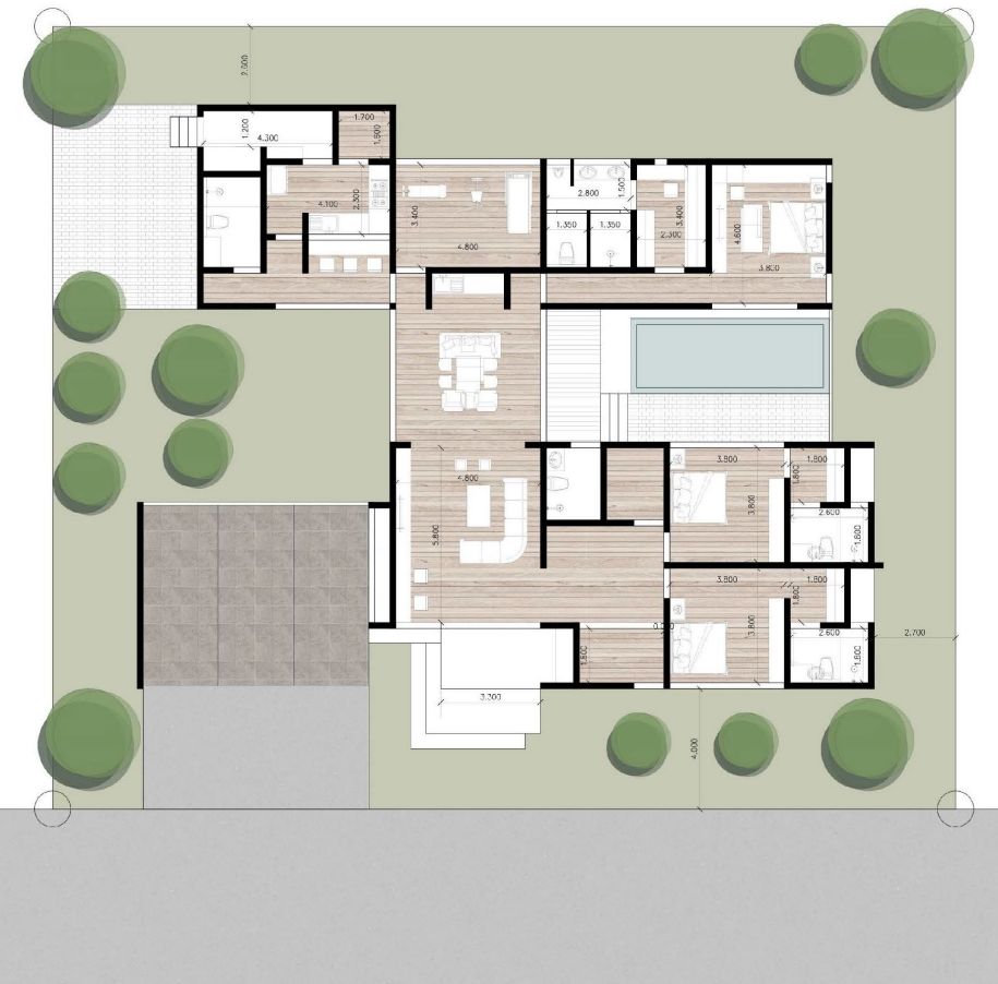 Modern Tropical · Minimal Japanese · L3 แปลน 1