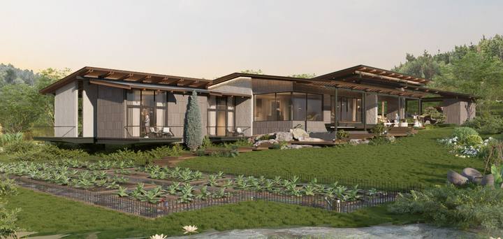 แบบบ้าน Modern Tropical · Minimal Japanese · LJ 955 ตร.ม.
