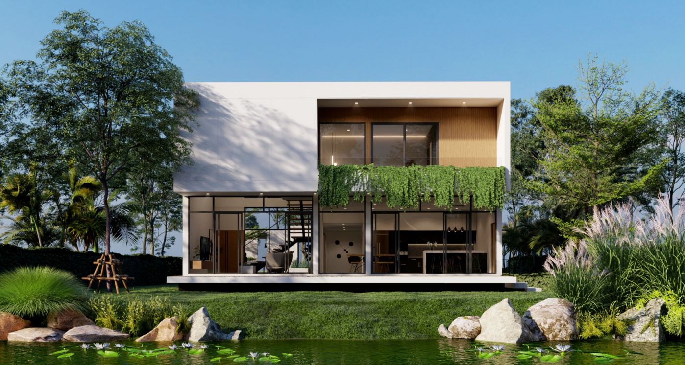 แบบบ้าน Modern Tropical · Minimal Japanese · S2