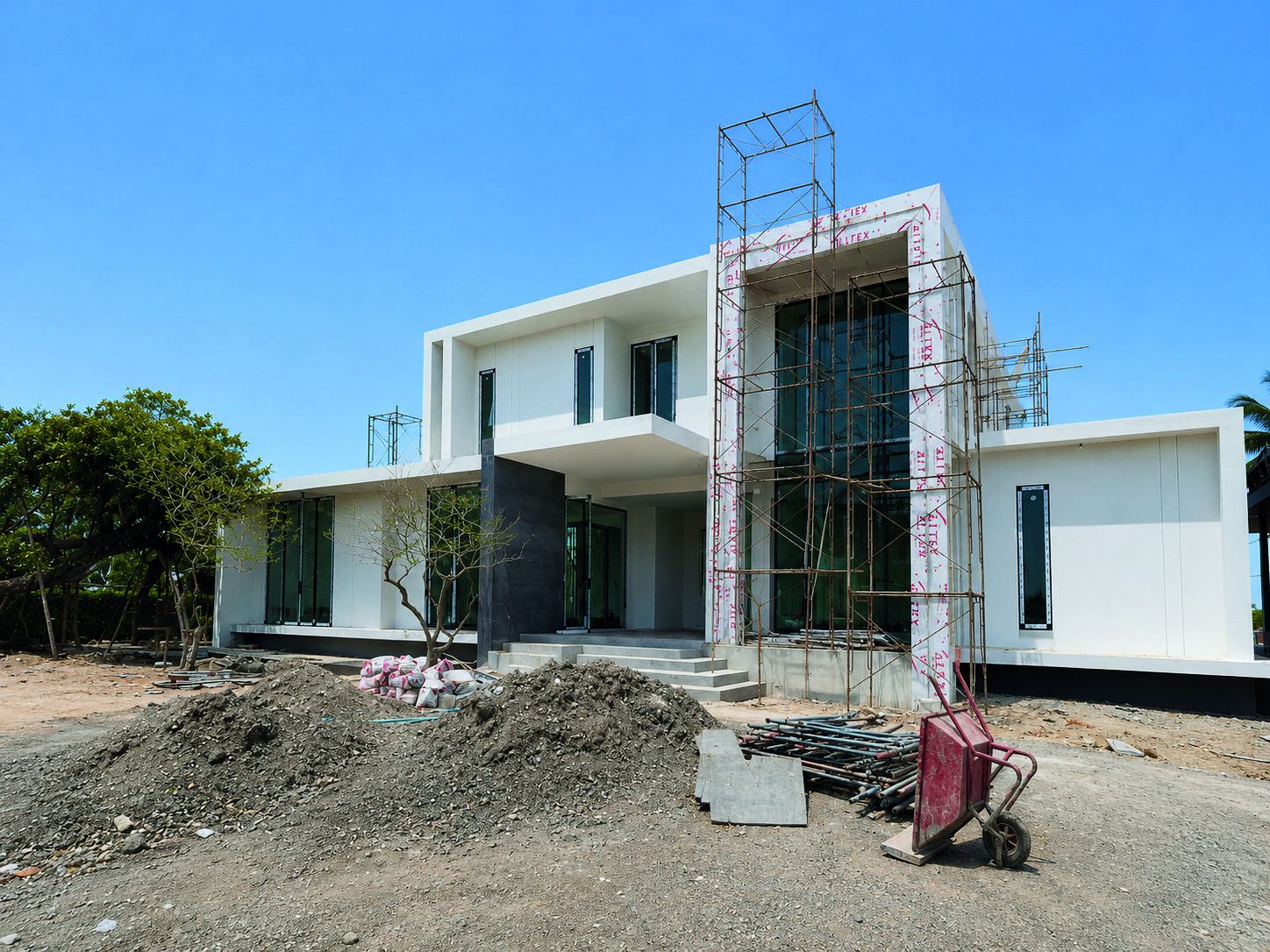 Construction site, Nakhon Sawan