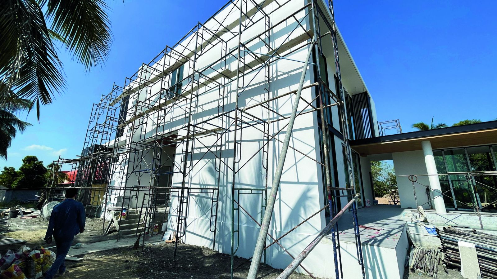 Construction progress, Nakhon Sawan