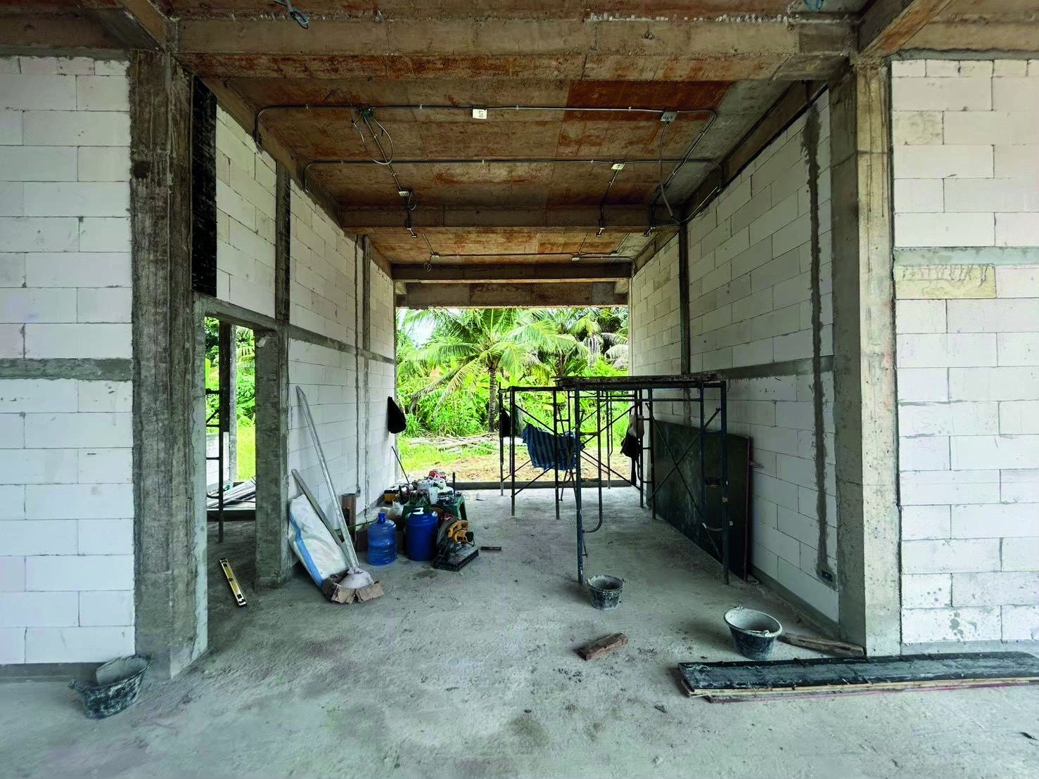 Construction progress, Nakhon Sawan