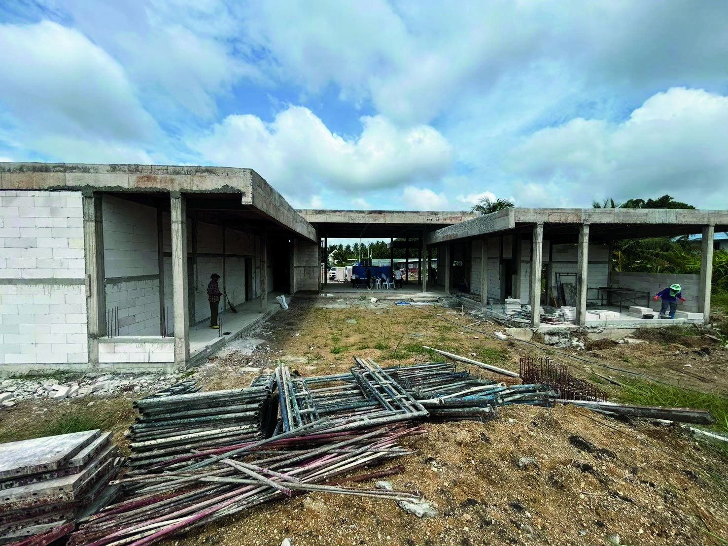 Construction progress, Nakhon Sawan