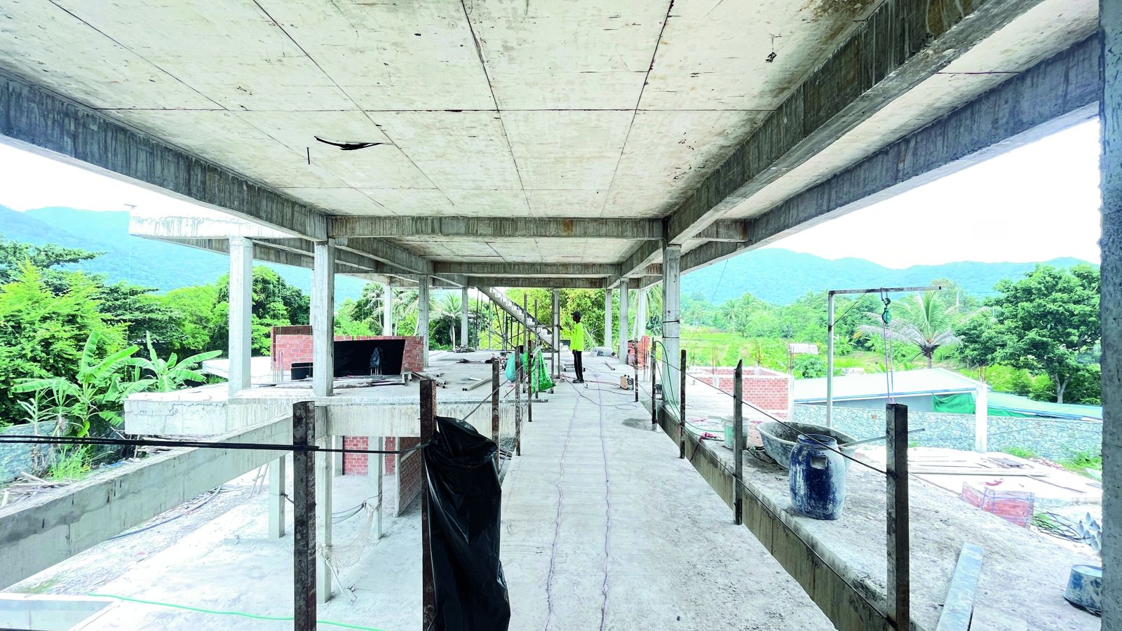 UPPER FLOOR CORRIDOR construction photo