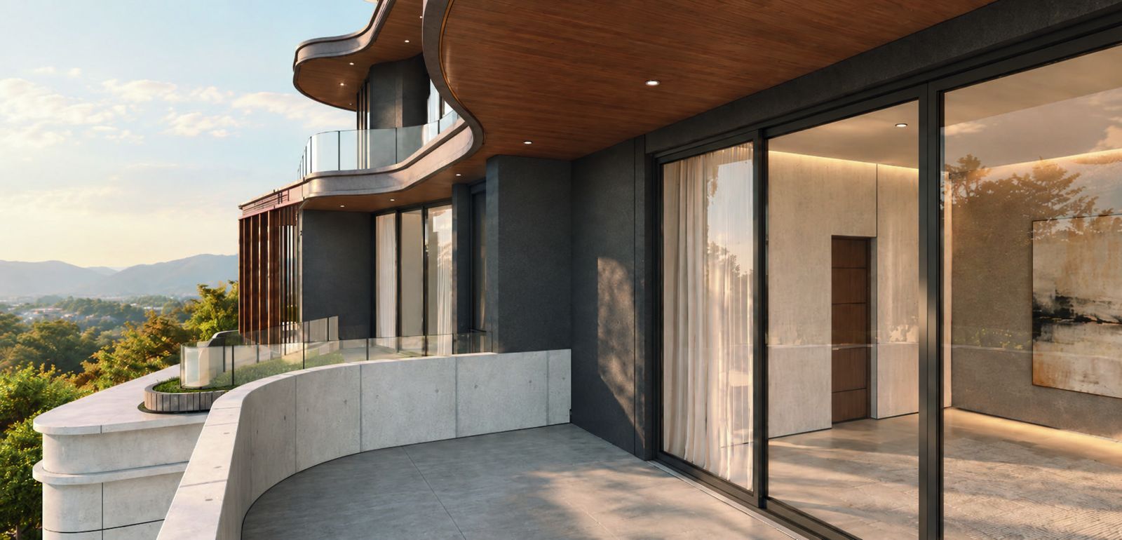 CURVED TERRACE