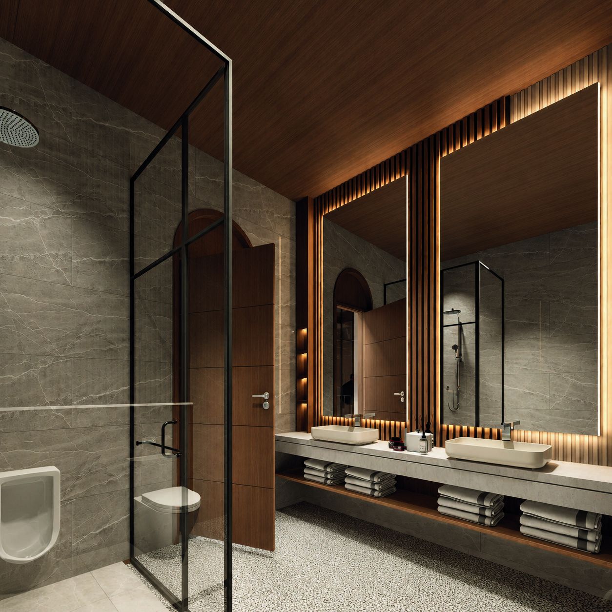 PRIVATE DRESSING & BATHROOM SUITE