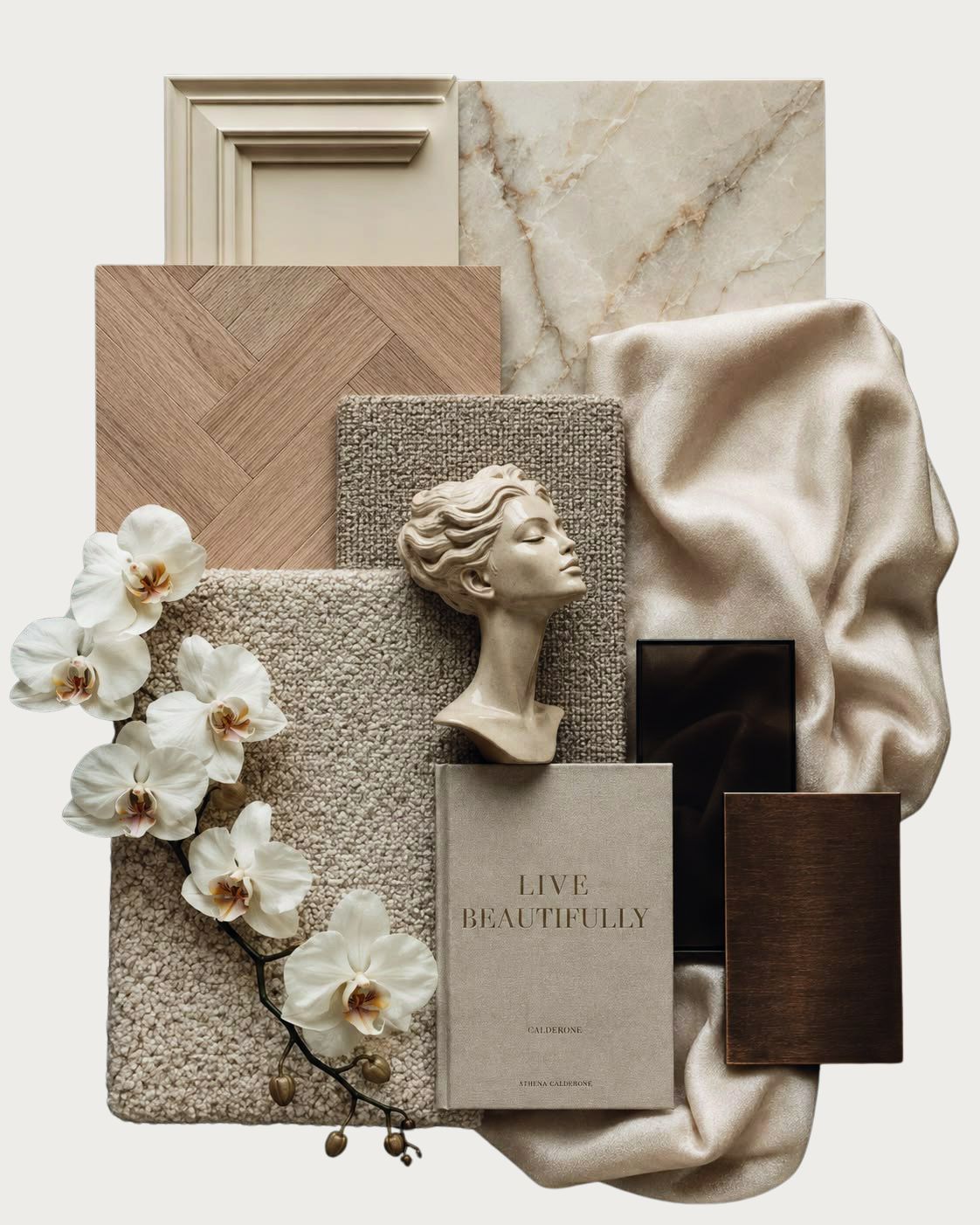 Material and mood board
