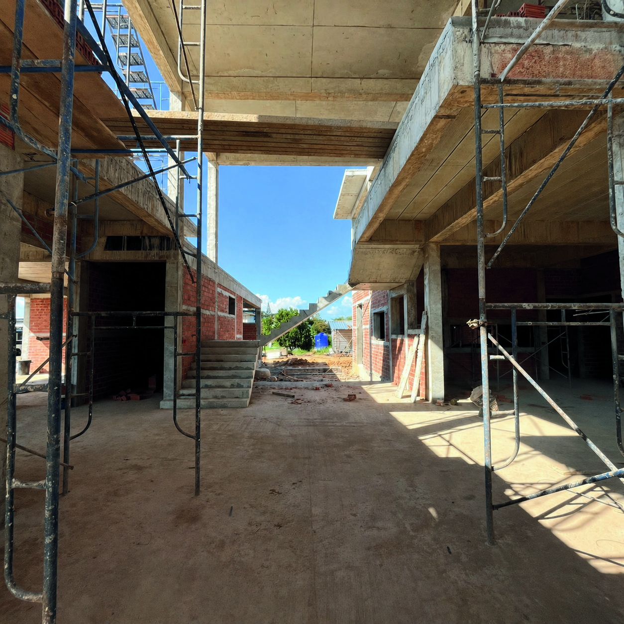 Construction progress, Mueang Chanthaburi