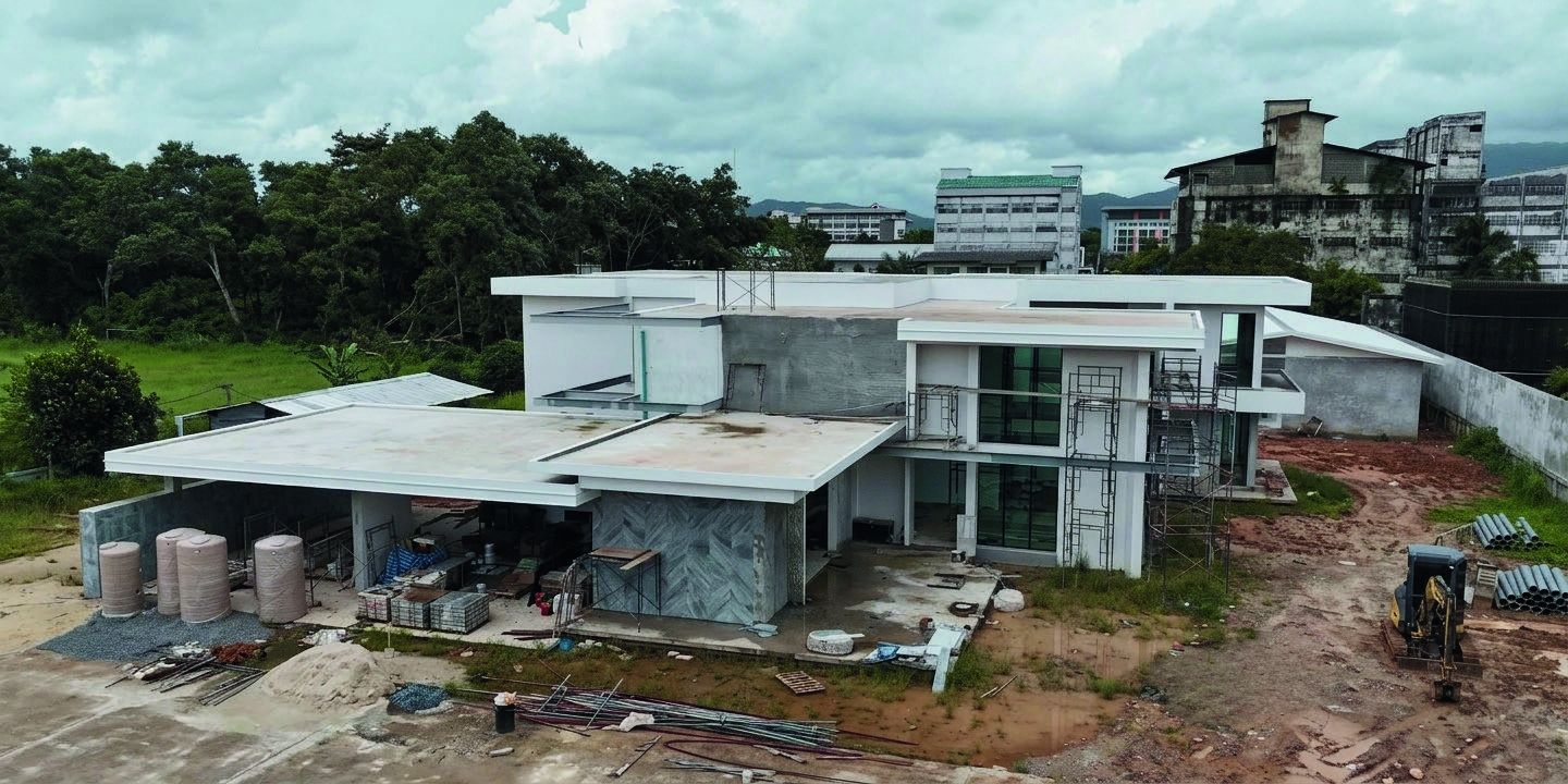 Construction progress, Mueang Chanthaburi