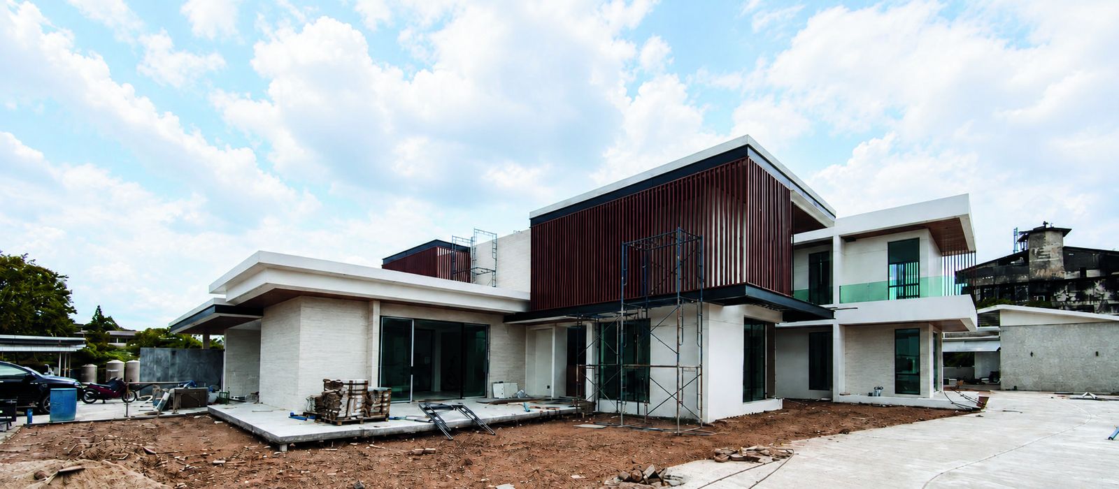 Construction progress, Mueang Chanthaburi