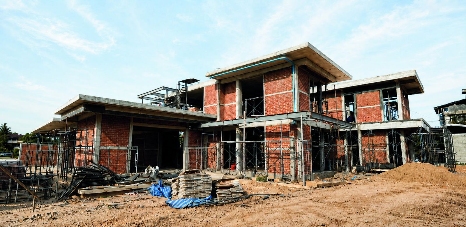 Construction progress, Mueang Chanthaburi
