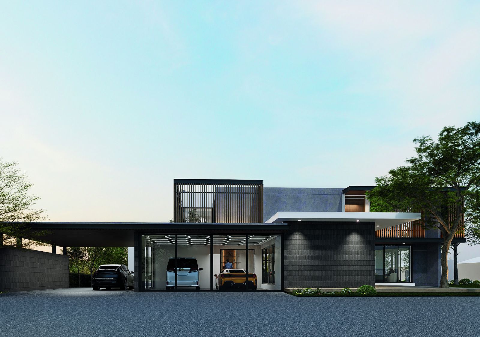 The Layer House design render