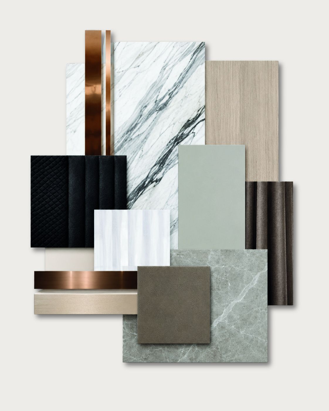 Material and mood board