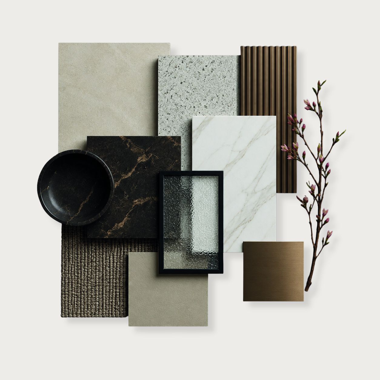 Material and mood board