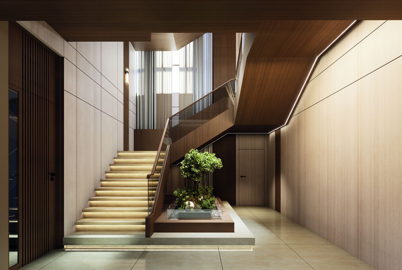 STAIRCASE design render