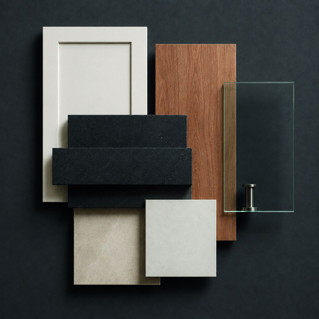 Material and mood board